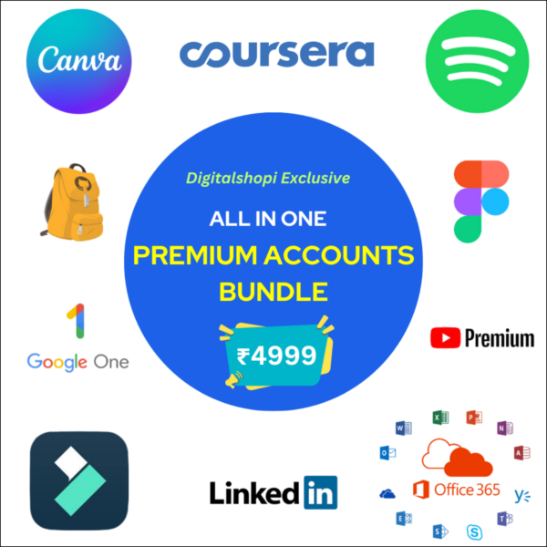 All In One Premium Accounts Bundle - Digital Store Deals