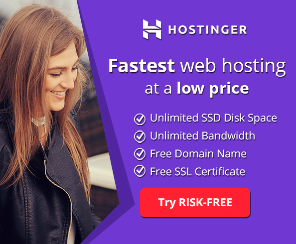 Hosting Discount on Hostinger