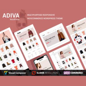 Adiva – eCommerce WordPress Theme - DigitalStoreDeals.com