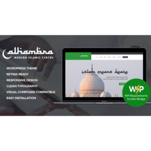 Alhambra | Islamic Centre WordPress Theme + RTL - DigitalStoreDeals.com