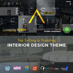 Archi – Interior Design WordPress Theme - DigitalStoreDeals.com