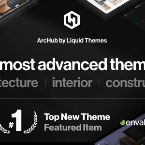 ArcHub - Architecture and Interior Design WordPress Them - DigitalStoreDeals.com