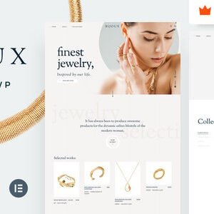 Bijoux - Jewellery Ecommerce WordPress Theme - DigitalStoreDeals.com