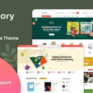 Bookory - Book Store WooCommerce Theme - DigitalStoreDeals.com