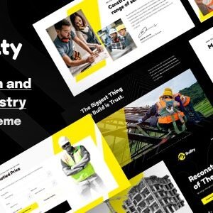 Builty - Construction WordPress Theme - DigitalStoreDeals.com