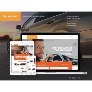 Cars4Rent | Car Rental & Taxi Service WordPress Theme - DigitalStoreDeals.com