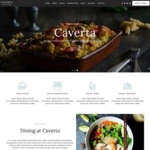 Caverta – Fine Dining Restaurant WordPress Theme - DigitalStoreDeals.com