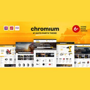 Chromium – Auto Parts Shop WordPress WooCommerce Theme - DigitalStoreDeals.com