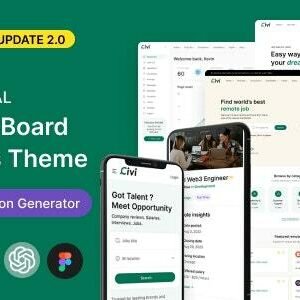 Civi - Job Board WordPress Theme - DigitalStoreDeals.com