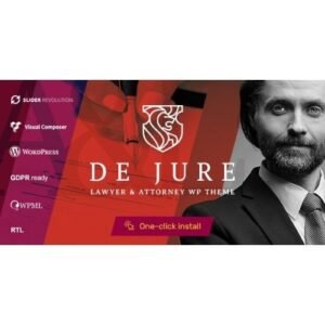 De Jure – Attorney and Lawyer WP Theme - DigitalStoreDeals.com