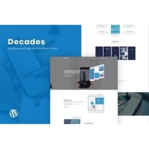 Decades – App Showcase & App Store WordPress Theme - DigitalStoreDeals.com