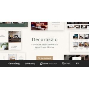 Decorazzio - Interior Design and Furniture Store WordPress Theme - DigitalStoreDeals.com