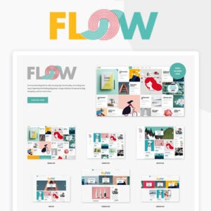 Flow – A Fresh Creative Blog Theme - DigitalStoreDeals.com