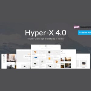 HyperX – Responsive WordPress Portfolio Theme - DigitalStoreDeals.com