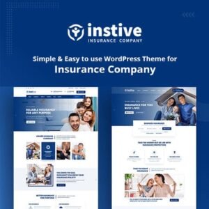 Instive – Insurance WordPress Theme - DigitalStoreDeals.com