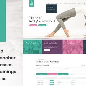 Jogasana - Yoga Oriented WordPress Theme - DigitalStoreDeals.com