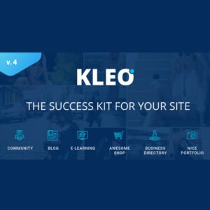 KLEO – Pro Community Focused – Multi-Purpose BuddyPress Theme - DigitalStoreDeals.com