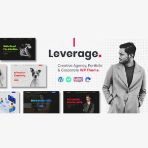 Leverage – Creative Agency & Portfolio WordPress Theme - DigitalStoreDeals.com