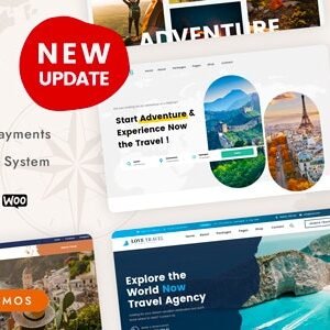 Love Travel - Creative Travel Agency WordPress - DigitalStoreDeals.com