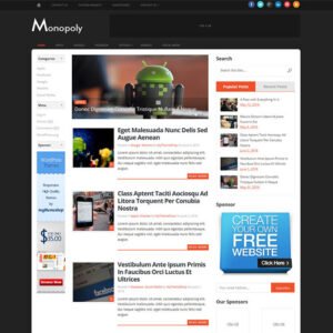 MyThemeShop Monopoly WordPress Theme - DigitalStoreDeals.com