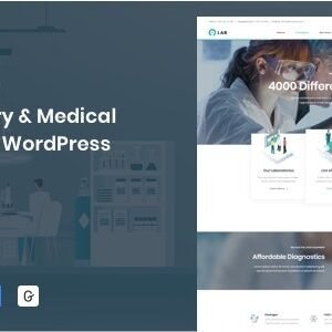 Ninedok - Laboratory & Research WordPress Theme - DigitalStoreDeals.com