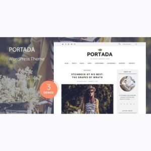 Portada – Elegant Blog Blogging WordPress Theme - DigitalStoreDeals.com