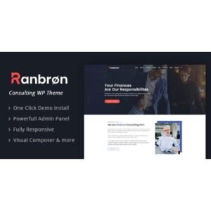 Ranbron – Business and Consulting WordPress Theme - DigitalStoreDeals.com