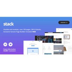 Stack – Multi-Purpose WordPress Theme with Variant Page Builder & Visual Composer - DigitalStoreDeals.com