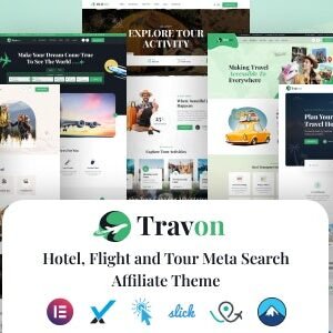 Travon - Hotel, Flights and Tour Meta Search Affiliate Theme - DigitalStoreDeals.com