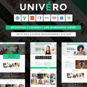 Univero | Education LMS & Courses WordPress Theme - DigitalStoreDeals.com