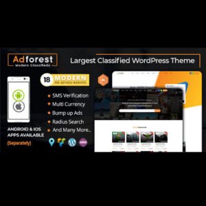 AdForest - Classified Ads WordPress Theme - DigitalStoreDeals.com