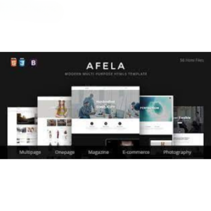 Afela - Flexible Multi-Purpose HTML5 Template - DigitalStoreDeals.com