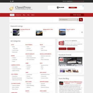 AppThemes ClassiPress - WordPress Classified Ads Theme - DigitalStoreDeals.com