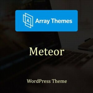 Array Themes Meteor WordPress Theme - DigitalStoreDeals.com