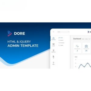 Dore jQuery - Bootstrap 4 Admin Template - DigitalStoreDeals.com