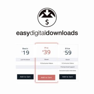 Easy Digital Downloads Pricing Tables - DigitalStoreDeals.com