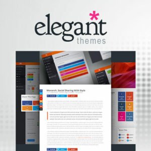 Elegant Themes Monarch Social Media Sharing - DigitalStoreDeals.com