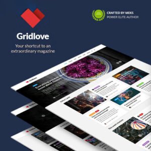 Gridlove - Creative Grid Style News & Magazine WordPress Theme - DigitalStoreDeals.com