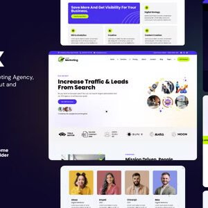 Lunax - Digital Marketing Agency & SEO WordPress Theme - DigitalStoreDeals.com