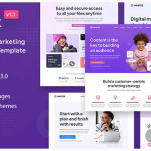 Martex – Software, SaaS & Startup HTML5 Template - DigitalStoreDeals.com