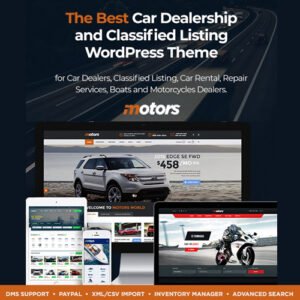 Motors - Automotive, Car Dealership, Car Rental, Auto, Classified Ads, Listing WordPress Theme - DigitalStoreDeals.com