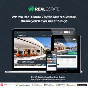 Real Estate 7 - Real Estate WordPress Theme - DigitalStoreDeals.com