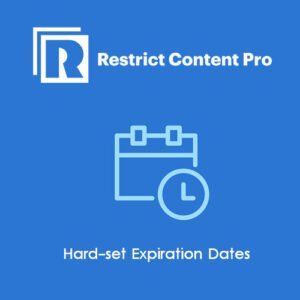 Restrict Content Pro Hard Expiration Dates - DigitalStoreDeals.com