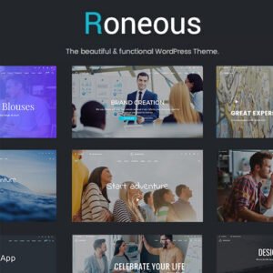 Roneous - Creative Multi-Purpose WordPress Theme - DigitalStoreDeals.com