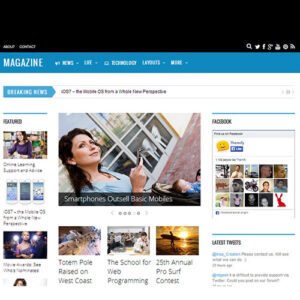 Themify Magazine WordPress Theme - DigitalStoreDeals.com