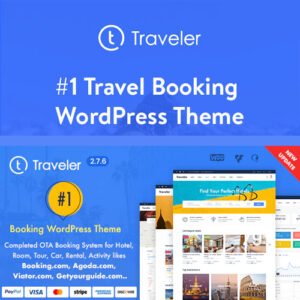 Traveler - Travel Booking WordPress Theme - DigitalStoreDeals.com