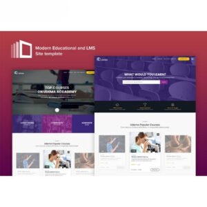 Udema - Educational Site Template - DigitalStoreDeals.com