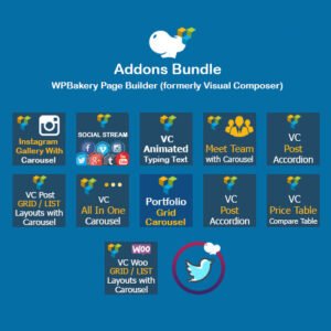 WPBakery Page Builder Addons Bundle (formerly Visual Composer) - DigitalStoreDeals.com