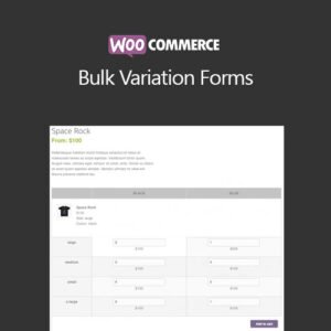 WooCommerce Bulk Variation Forms - DigitalStoreDeals.com