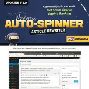 WordPress Auto Spinner - Articles Rewriter - DigitalStoreDeals.com